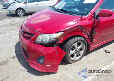 2013 Toyota Corolla S из США, поврежденный, VIN 2T1BU4EE8DC024681